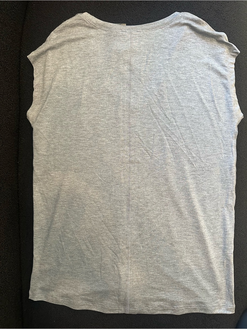 Express SuperSoft Relaxed Scoop Neck Tunic Tee - Picture 2 of 3